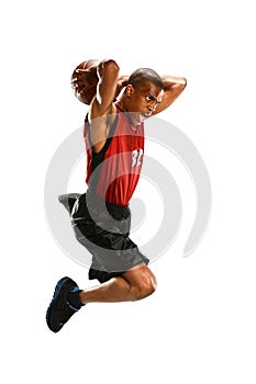 Basketball Player Jumping