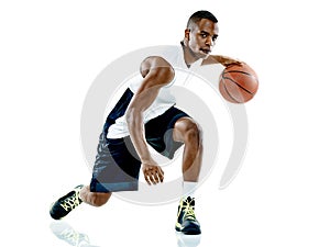 Basketball player man Isolated