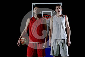 Basketball player portrait