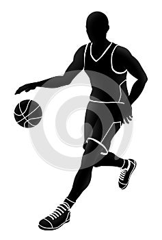 Basketball Player Silhouette