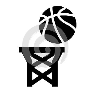 Basketball Points Icon Vector