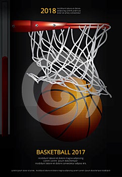 Basketball Poster Advertising