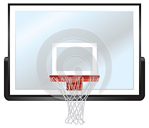 Basketball Rim and Backboard