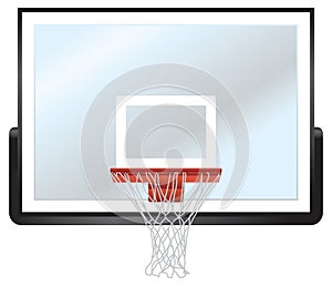Basketball Rim and Backboard photo