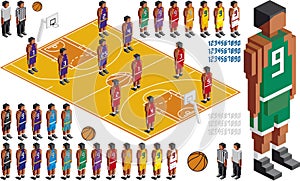 Basketball Tactical Kit Cutout