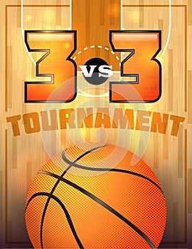 Basketball Tournament Poster