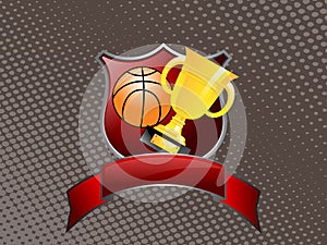 Basketball trophy