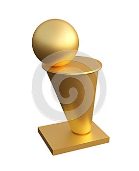 Basketball trophy