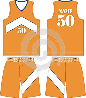 Basketball uniform Custom Design mock ups templates design for basketball club t-shirt mockup for basketball jersey. shirt shorts