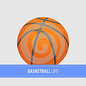 Basketball vector background