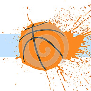Basketball vector background