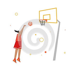 Basketball vector illustration