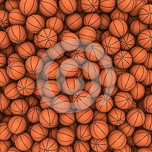 Basketballs background photo