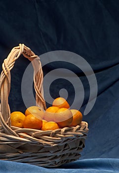 Basketfull of clementine