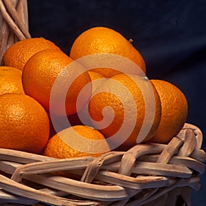 Basketfull of clementine