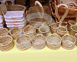 Basketry basketwork Spain enea esparto basket