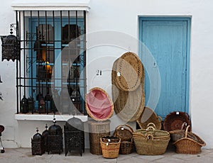 Baskets and Lamps for Sale ( Spain )