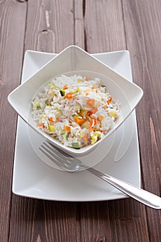 Basmati Rice with veggies