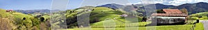 Basque Country panoramic valley