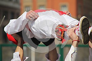 Basque dance performance