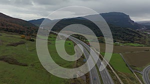 Basque mountainous road