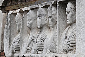 Basrelief in Appian way