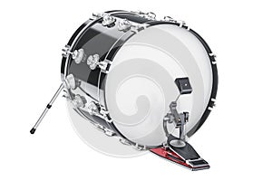 Bass Drum, 3D rendering