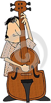 Bass Fiddle Player