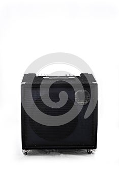 Bass Guitar Amp Angled