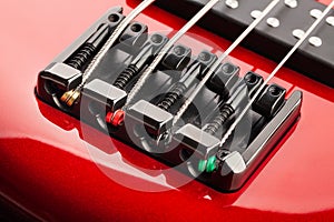 bass guitar bridge