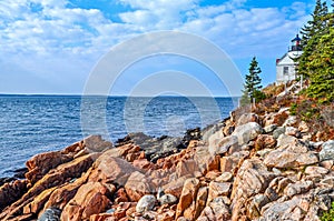 Bass Harbor Lighthouse in Arcadia National Park