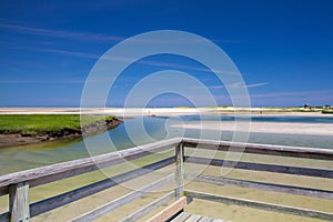 Bass Hole Boardwalk, Yarmouth, Maine,USA