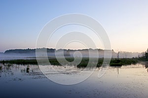 Bass Lake at Dawn  703709