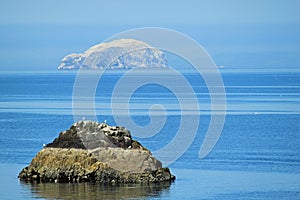 Bass Rock, Firth of Forth, from Dunbar