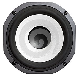 Bass speaker - isolated