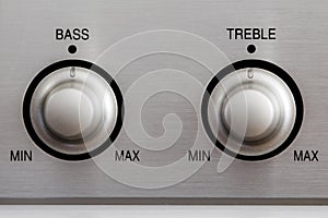 Bass and Treble Knobs