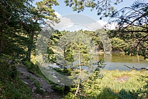 The bassa lake of oles in the Aran Valley photo