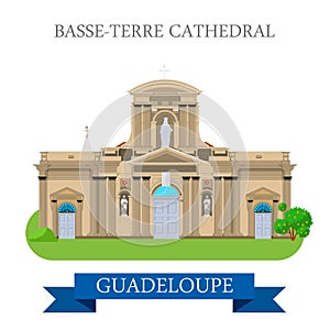 Basse-Terre Cathedral in Guadeloupe