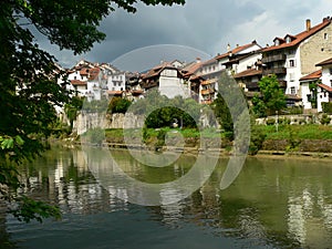 Basse-ville, Fribourg ( Suisse )