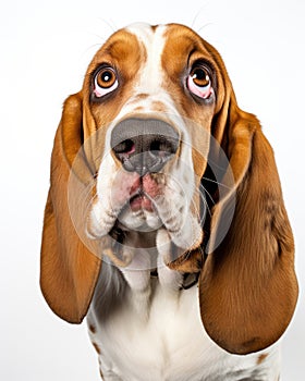 Basset Hound Dog Guilty Expression