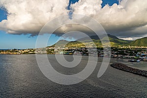 Basseterre, St Kitts and Nevis from MS Ventura