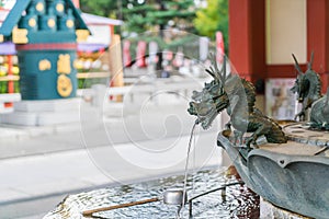 bassin for spiritual purification in Sensoji Temple