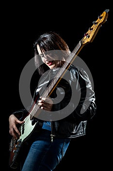 Bassist Woman