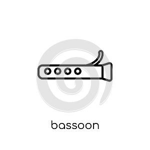 Bassoon icon from Music collection.