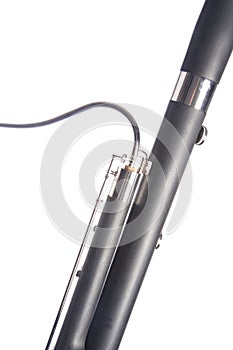 Bassoon Instrument Isolated on White