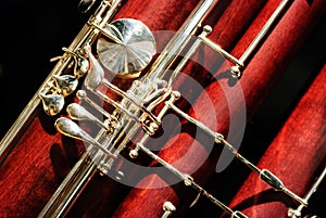 Bassoon woodwind instrument photo