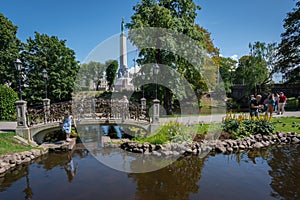 Bastejkalns Park - Riga, Latvia