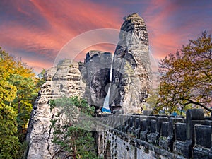 On the Basti Bridge,Germany