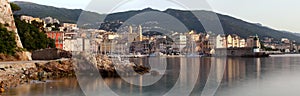 Bastia, Corsica panoramic view