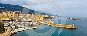 Bastia Old Port, Corsica, France